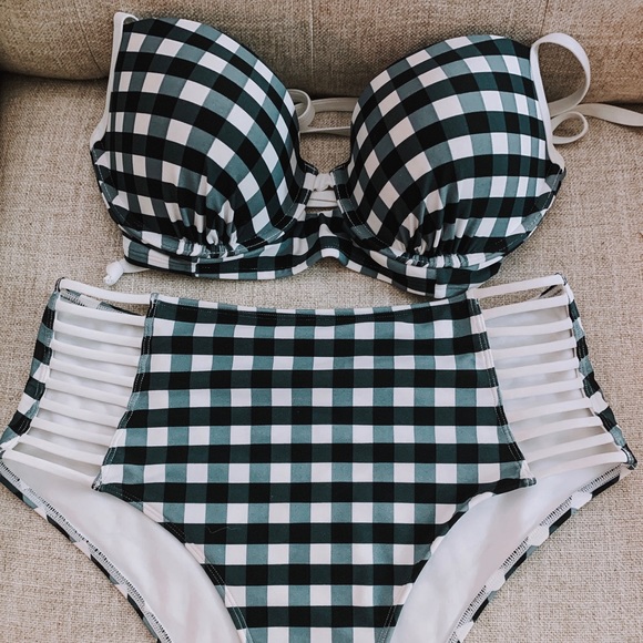 Abercrombie Gingham Bikini - Picture 1 of 1